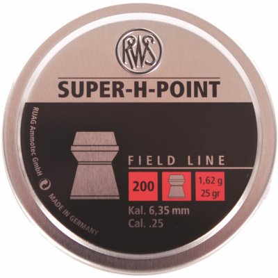 Diabolky Ruag RWS Super H-Point 6,35 mm 200 ks