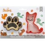 Decora Decora Sada vykrajovátek - kočička – Hledejceny.cz