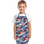Bellatex Dětská zástěrka 47x60cm fotbal – Hledejceny.cz