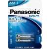 Baterie primární Panasonic Evolta AAA 2ks LR03EGE/2BP