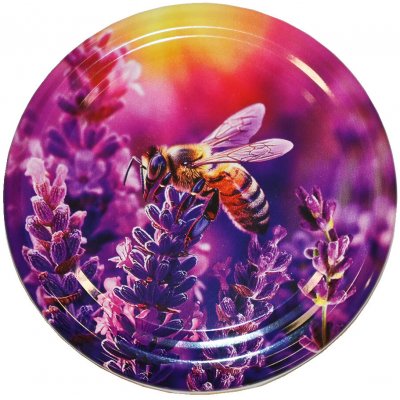 JaHan Víčko na sklenici TO 82 - Včela a levandule - HO17 – Zboží Dáma