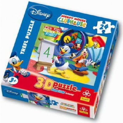 Trefl 3D Kačer Donald: Lekce počítání 3D 24 dílků – Zbozi.Blesk.cz