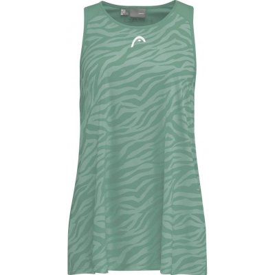 Head Agility Tank Top G nile green/print vision – Zboží Dáma