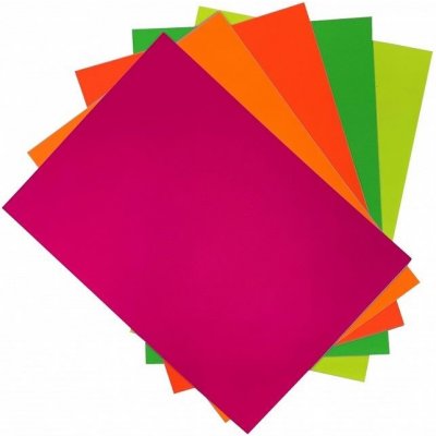 složka barevných lepících papírů neon 10 ks mix – Hledejceny.cz