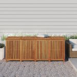 Vidaxl 200 x 80 x 75 cm masivní akáciové dřevo 316503 HangarStore – Hledejceny.cz