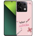 mmCase na Xiaomi Redmi Note 13 Pro 5G/Poco X6 5G - nejlepší sestřička růžové pozadí – Zboží Živě
