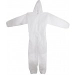 Levior polypropyl. overal s kapucí bílý M – Zboží Dáma