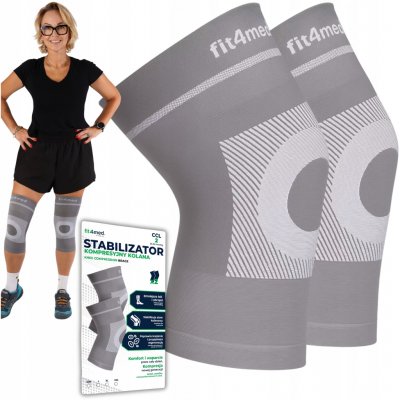 Fit4Med Kolenní bandáž černá 2 ks – Hledejceny.cz