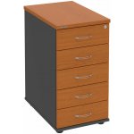 Hobis K 35 C P 5 zásuvek podél 60 cm třešeň – Hledejceny.cz