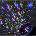 SOLIGHT LED vánoční projekční koule RGB multicolor 9 režimů otáčení USB 4x AAA – Zboží Dáma