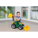 Lena 2080 Traktor se lžící a bagrem zeleno žlutý 107 cm – Zboží Dáma