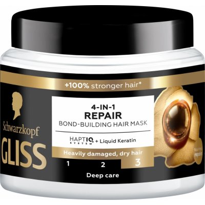 Gliss Repair 4v1 regenerační maska na vlasy 400 ml – Zboží Dáma