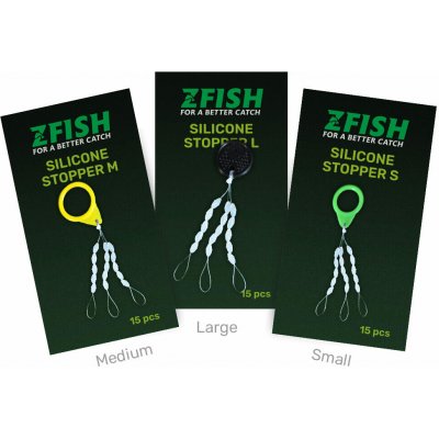 Extra Carp silicone stopper L 15ks Čirá – Zbozi.Blesk.cz