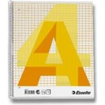 Esselte blok se spirálou čtverečkovaný A4 70 listů – Zboží Dáma