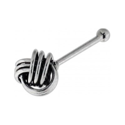 Šperky4U stříbrný piercing do nosu keltský uzel N0152 – Hledejceny.cz