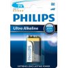 Baterie primární Philips Ultra Alkaline 9V 1ks 6LR61E1B/10