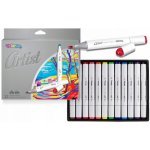 Officeline Colorino Artist Oboustranné skicovací fixy 12 barev R92470 – Zboží Mobilmania