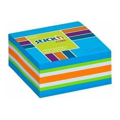 Samolepicí bloček, nenově modrá, 51x51 mm, 250 listů, STICK N 21535 – Hledejceny.cz