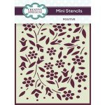 Creative Expressions Plastová šablona 7,5x10cm květina – Hledejceny.cz