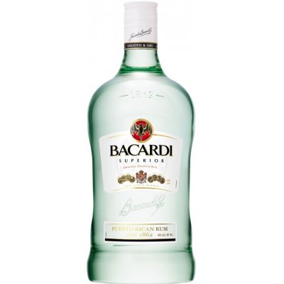 Bacardi Carta Blanca 37,5% 3 l (holá láhev)