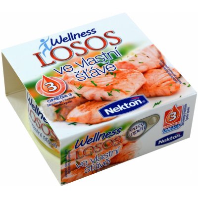 Wellness Nekton Losos ve vlastní šťávě 170 g – Hledejceny.cz