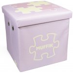 Muffik box malý pastelově růžový MFK-060-5-1-14 – Zboží Mobilmania