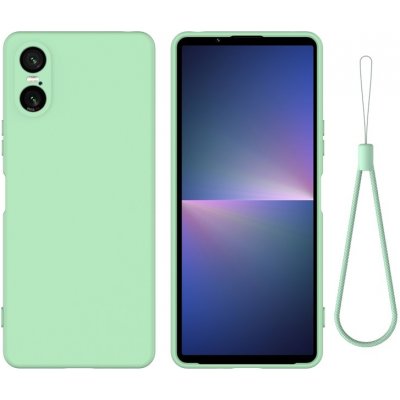 PROTEMIO 77119 RUBBER Ochranný kryt pro Sony Xperia 10 VI zelený – Zboží Mobilmania