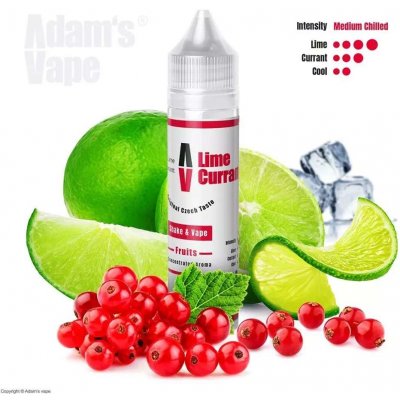 Adams Vape Shake & Vape Lime Currant 10 ml – Zboží Dáma