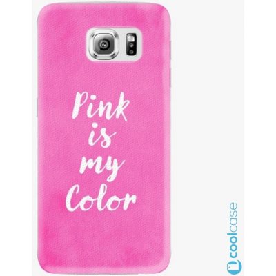 Pouzdro iSaprio - Pink is my color - Samsung Galaxy S6 Edge