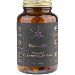 NaturLabs Chelátovaný VÁPNÍK + D3 a K2 45 dávek – Hledejceny.cz