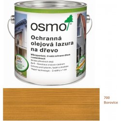 Osmo 700 Ochranná olejová lazura 2,5 l Borovice