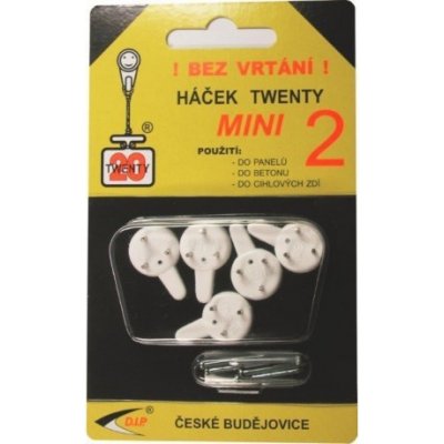 Háček TWENTY mini 2, 5ks – HobbyKompas.cz