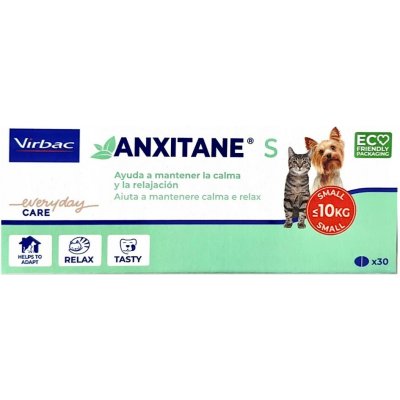 VIRBAC Anxitane S ochucené tablety pro psy a kočky se zklidňujícím účinkem 30 – Hledejceny.cz