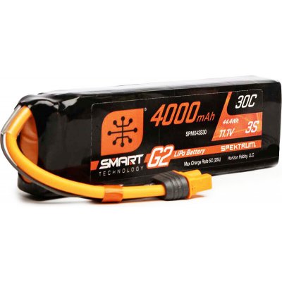 Spektrum Smart G2 LiPo 11.1V 4000mAh 30C IC3 – Zboží Mobilmania