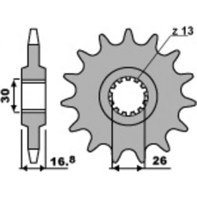 PBR Sprockets 347G 16 18 NC