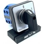 Tracon electric Vačkový vypínač motoru ON-OFF 20A 48×48mm – Zboží Mobilmania