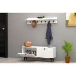 ASIR Předsíňová stěna RUPA bílá – Zboží Dáma