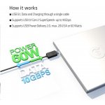 Club3D CAC-1523 USB 3.1 TYPE C na USB 3.0 1m – Zboží Živě