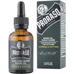 Proraso olej na vousy Cypress & Vetyver 30 ml – Hledejceny.cz