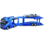 Bburago STR FIRE Multicar Carrier Volvo FH16 w/Porsche 911 GT2 RS 1:43 – Sleviste.cz