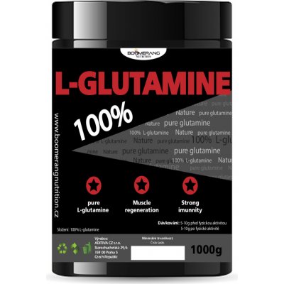 Boomerang Nutrition Glutamine 1000 g