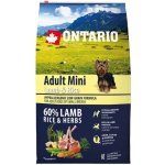 Ontario Adult Mini Lamb & Rice 6,5 kg – Zboží Mobilmania