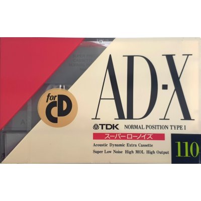 TDK AD-X 110 (1990 JPN)