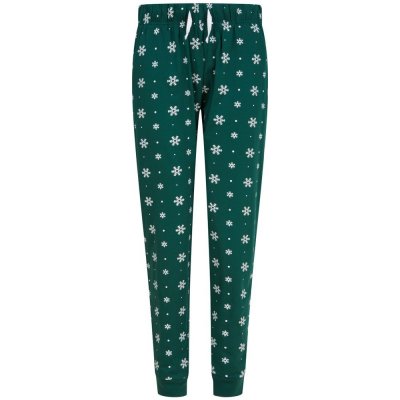 SF Skinnifit pyžamové kalhoty se vzoremtmavě zelená bílá