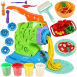 KIK Strojek na těstoviny plastelína s příslušenstvím – Zboží Mobilmania