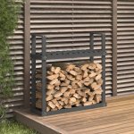 VidaXL Masivní borovice 110 x 35 x 108,5 cm šedý – HobbyKompas.cz
