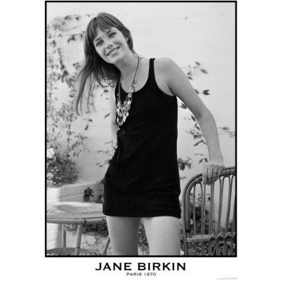 Plakát, Obraz - Jane Birkin - Paris 1970, (59.4 x 84 cm) – Hledejceny.cz