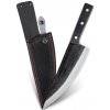 Kuchyňský nůž UG Grill Nůž Chef 21 32 cm s pouzdrem Uhlíková ocel dřevo pakkawood