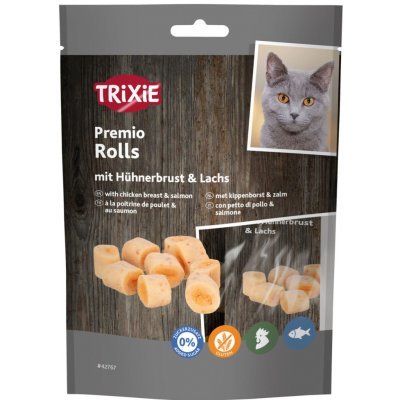 Trixie Premio Rolls válečky s kuřecím a lososem 50 g – Zboží Mobilmania