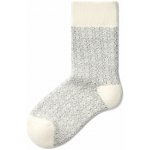 Vlnka Ovčí ponožky Merino žakár světle šedá – Zboží Dáma